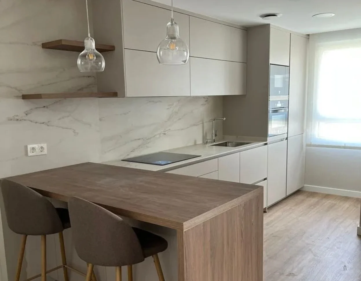 affordable renovation with high-end look