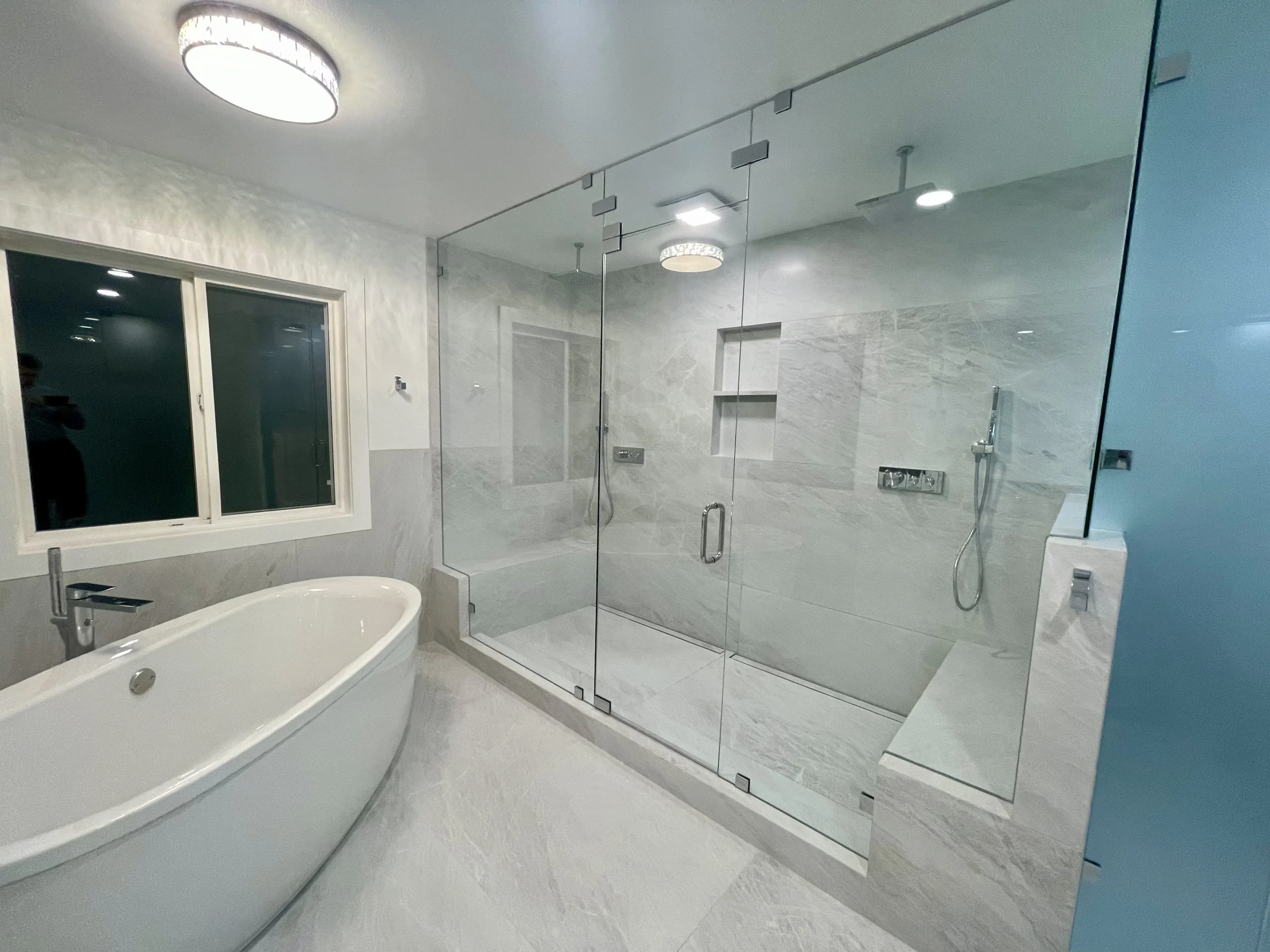 Spa Bathroom Remodel Seattle | Master Bath Renovation with Private Zone