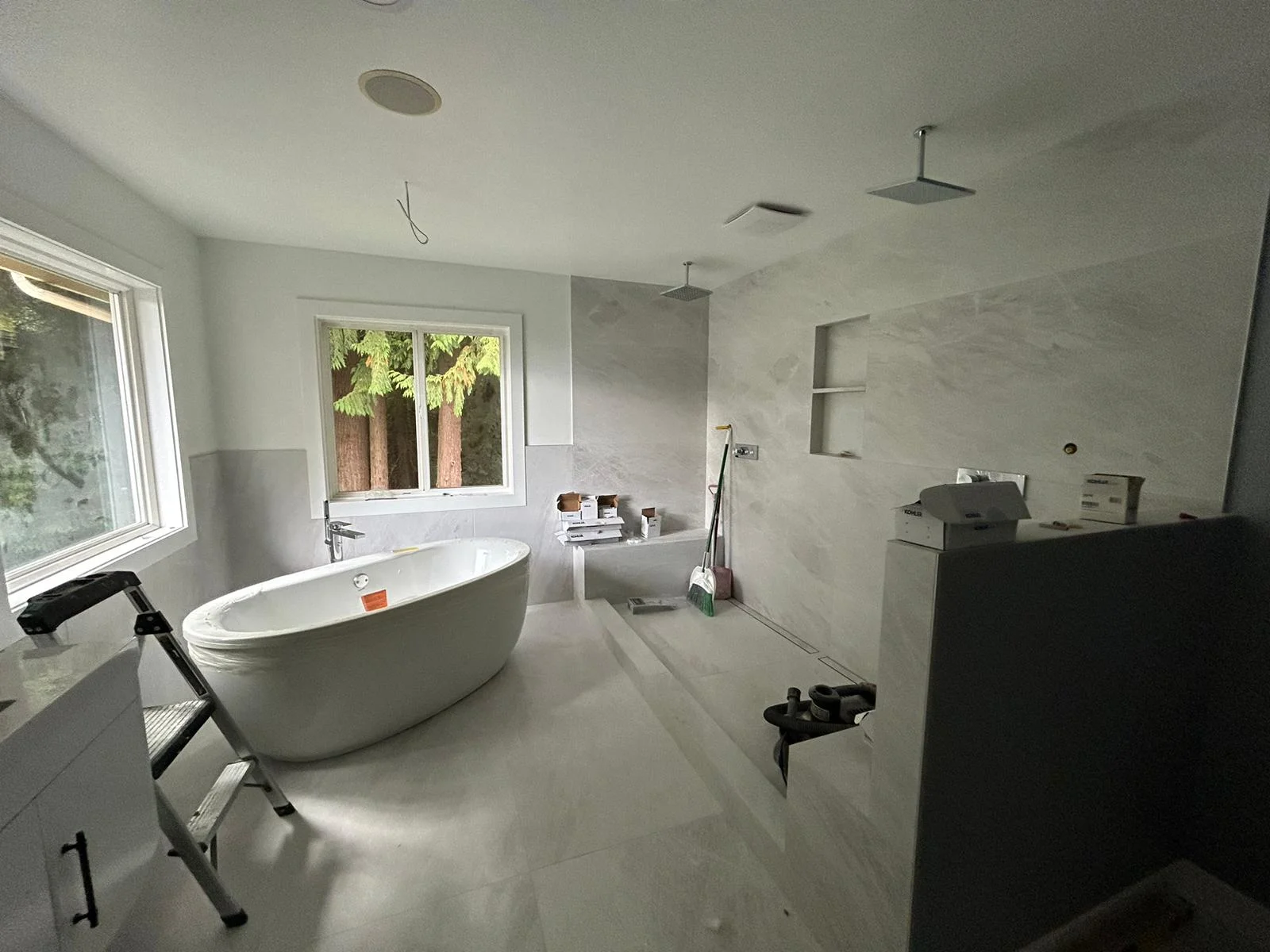 Spa Bathroom Remodel Seattle | Master Bath Renovation with Private Zone